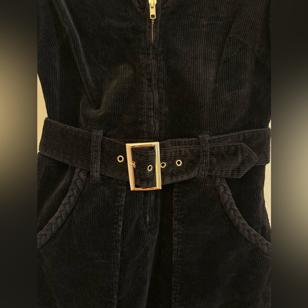 Show Me Your Mumu Outlaw Short Sleeve Belted Mini Dress - Size M - Picture 7 of 11
